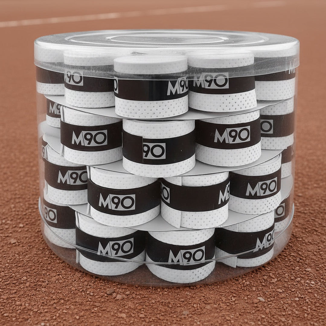 M90 PerfoDry tennis overgrip 60 pack, white