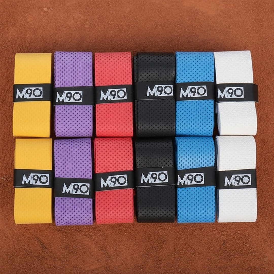 M90 PerfoDry tennis overgrip 12 pack, multicolor
