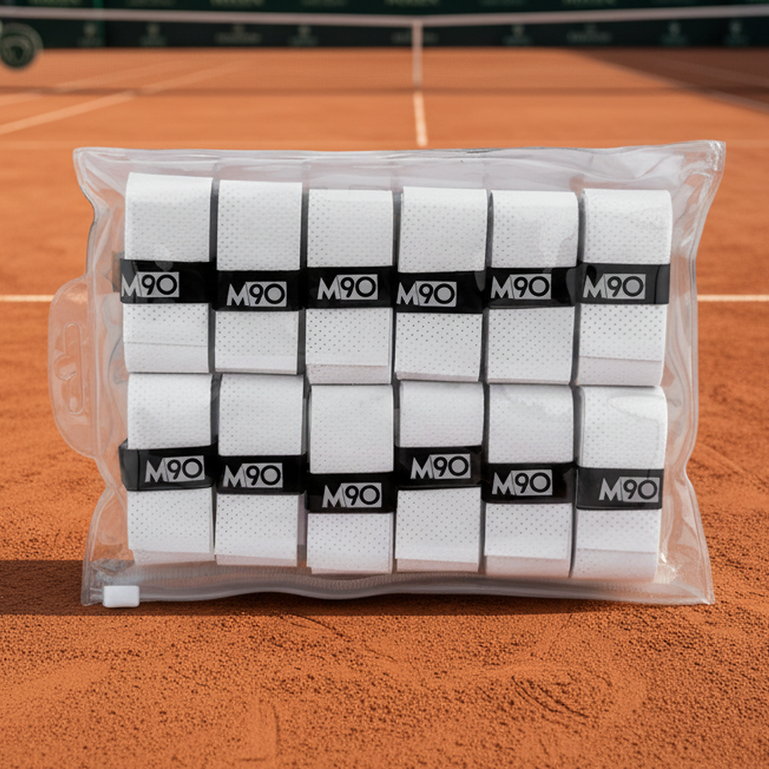 M90 PerfoDry tennis overgrip 12 pack, white