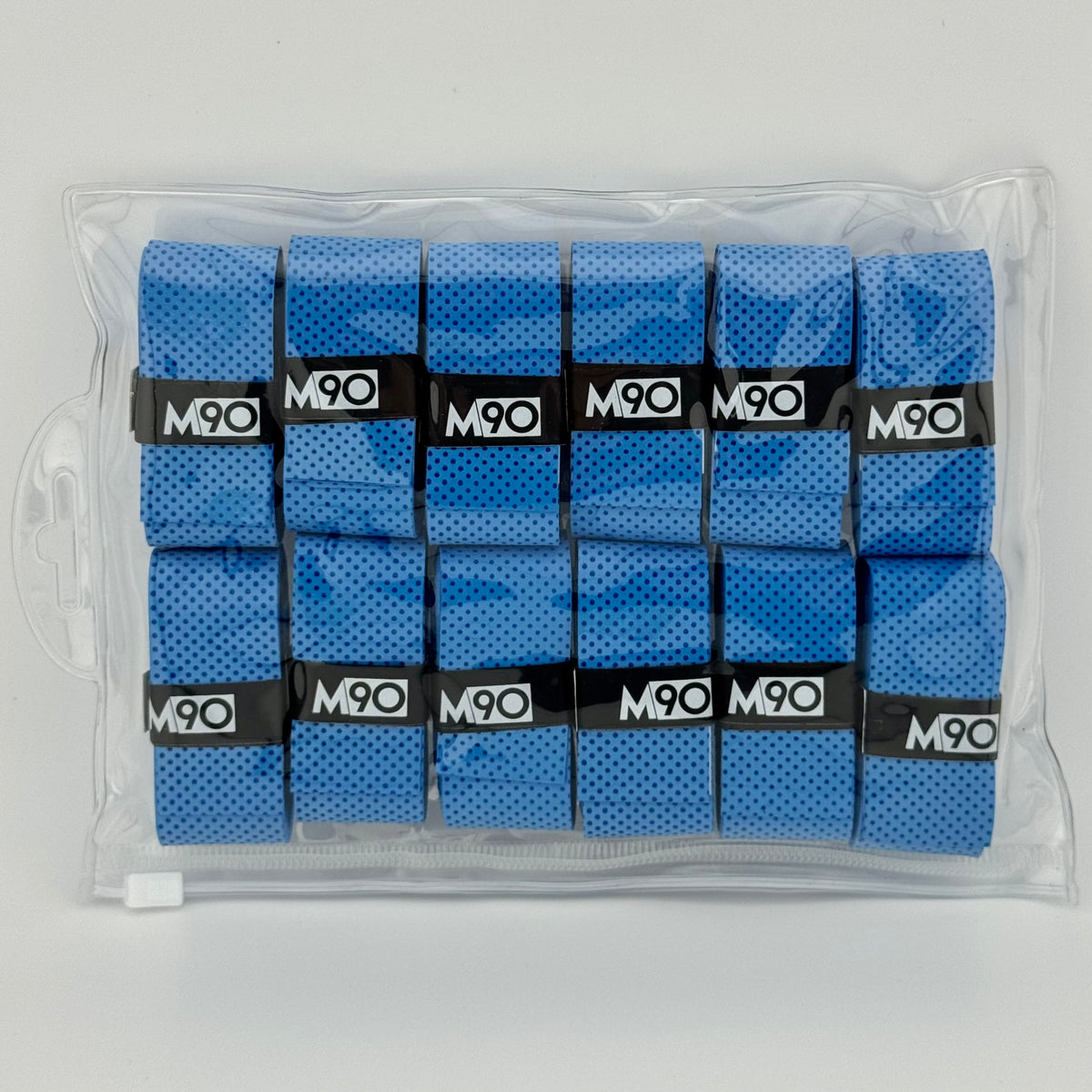 M90 PerfoDry tennis overgrip 12 pack, blue