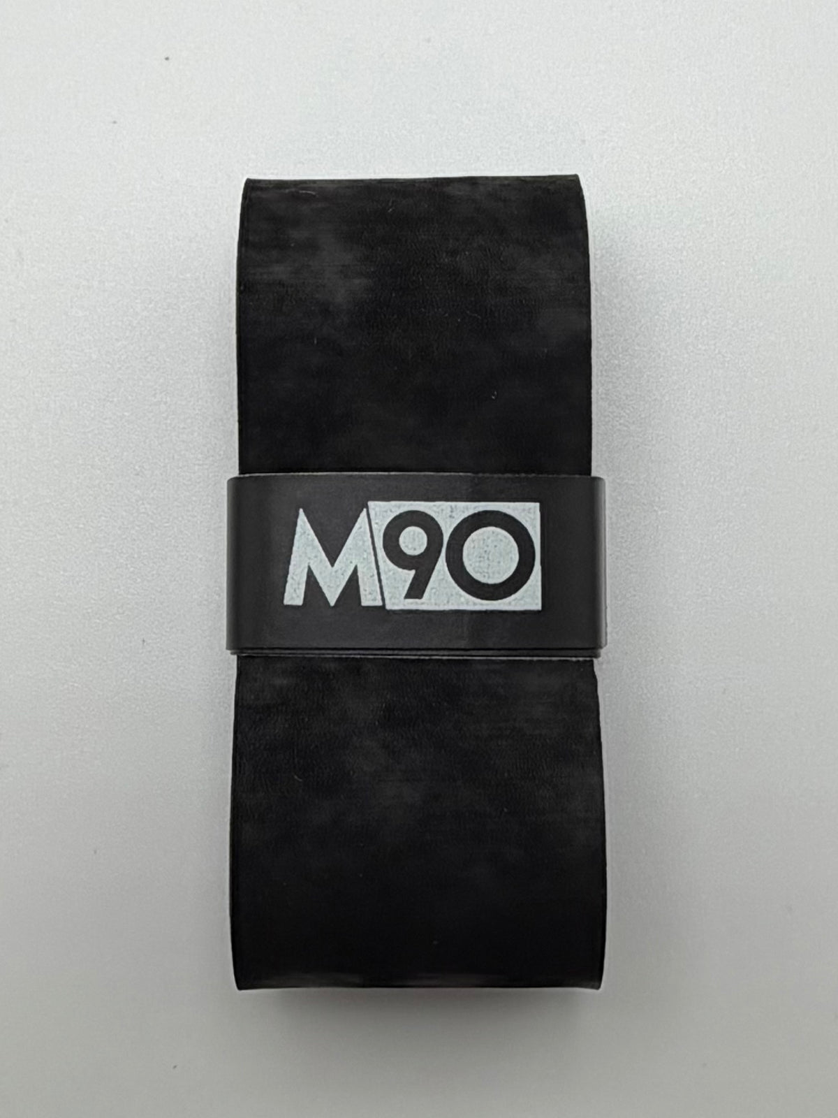 M90 MaxAbsorb tennis overgrip, black, texture close-up