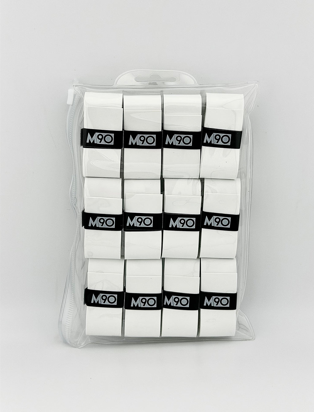 M90 MaxAbsorb tennis overgrip 12 pack, white
