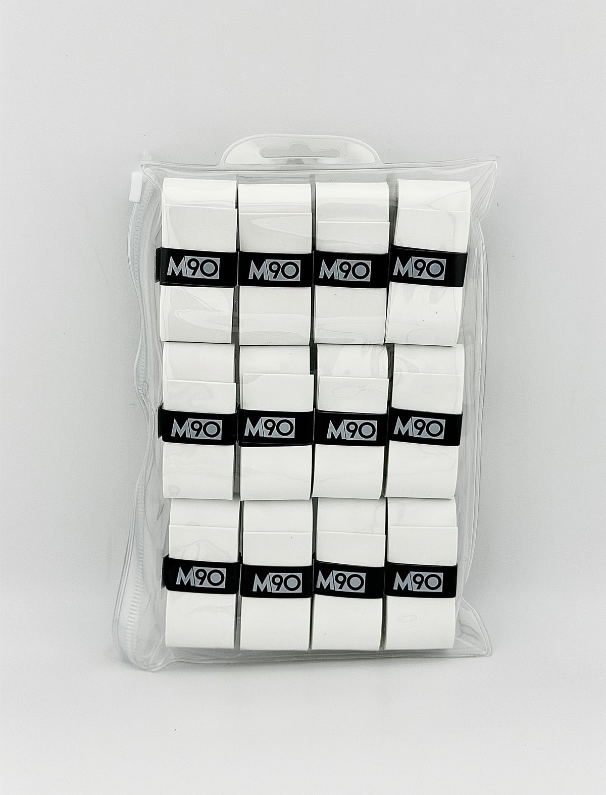M90 MaxAbsorb tennis overgrip 12 pack, white