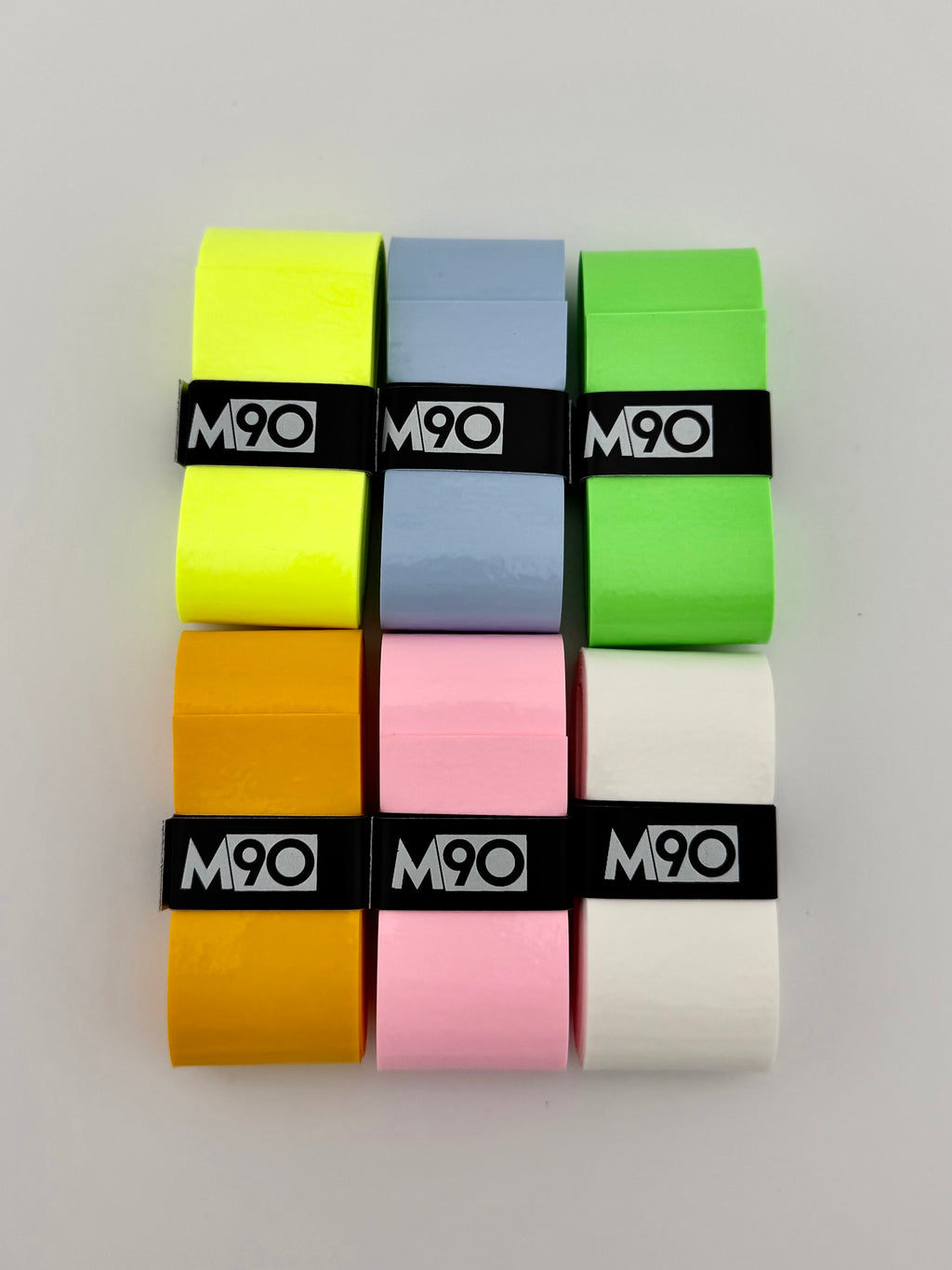 M90 ProTack tennis overgrip, multicolor, six colors