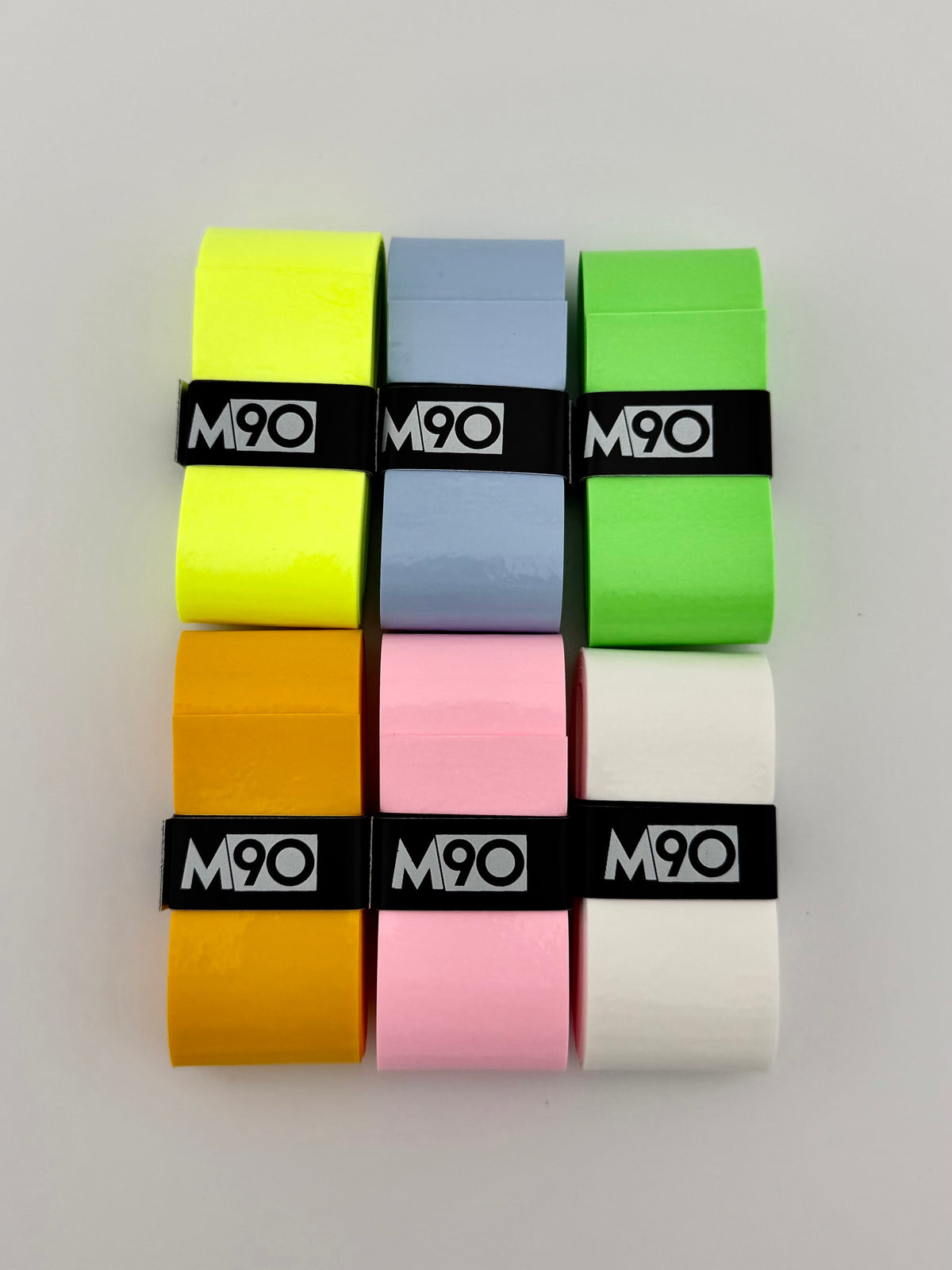 M90 ProTack tennis overgrip, multicolor, six colors