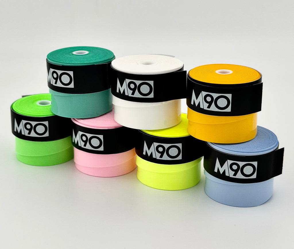 M90 ProTack tennis overgrip, multicolor rolls